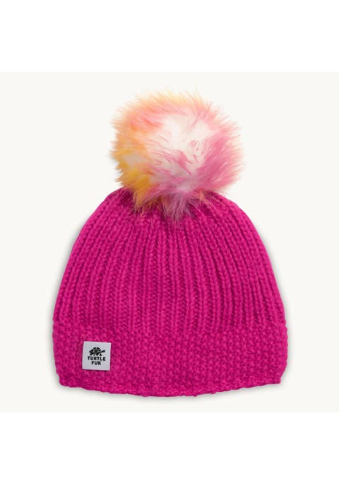 Kids Suzie Pom Winter Hat
