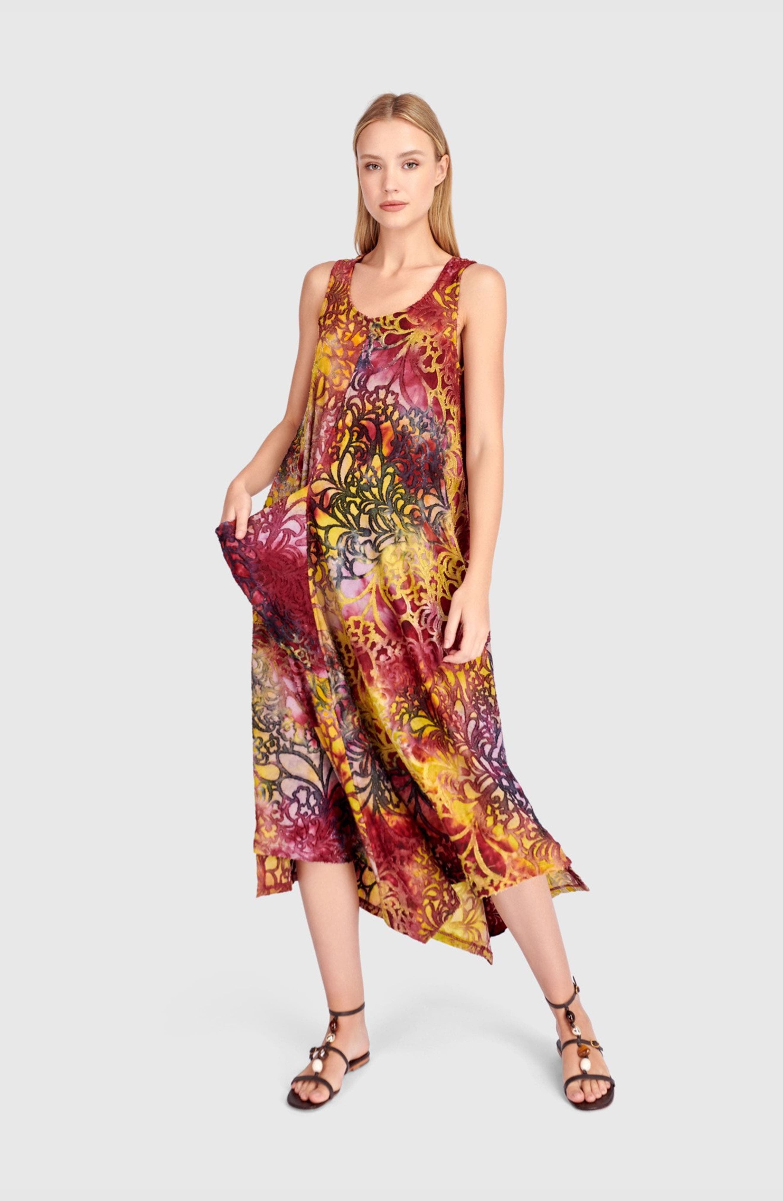 Cascade Tank Dress