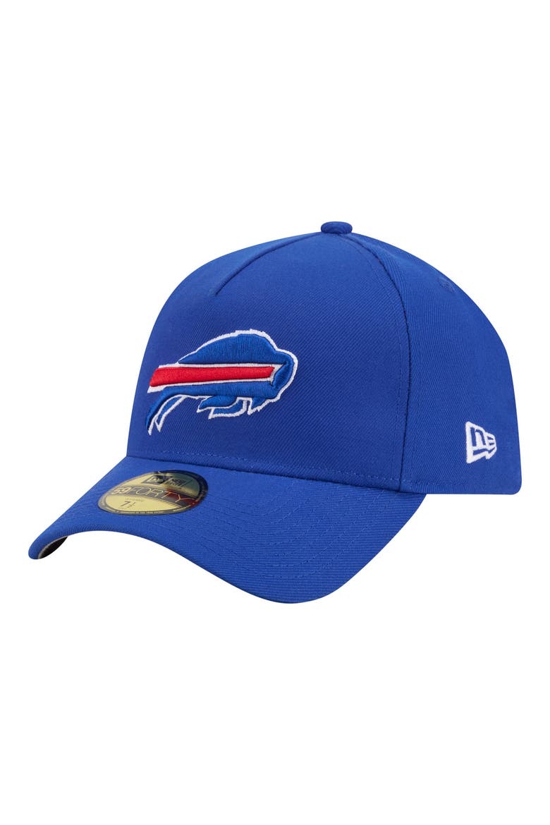 Men's New Era  Royal Buffalo Bills A-Frame 59FORTY Fitted Hat, Alternate, color, Royal