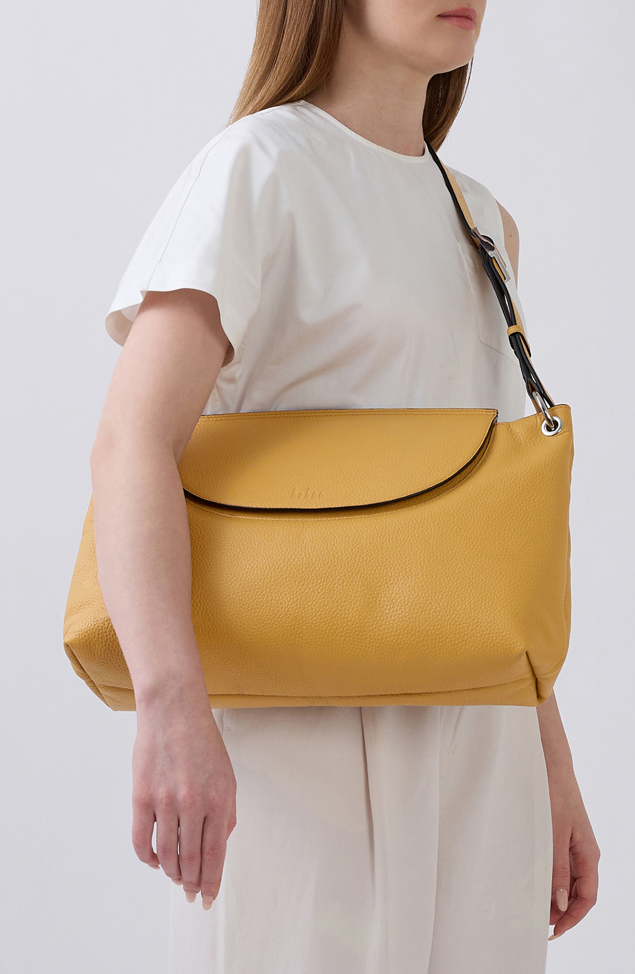 Large Judith Crossbody Satchel, Alternate, color, BISQUE