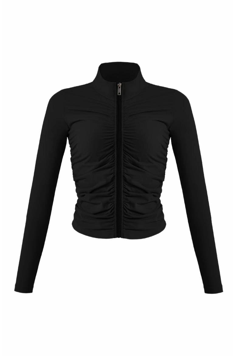 Cloud II Gather Jacket, Main, color, Midnight