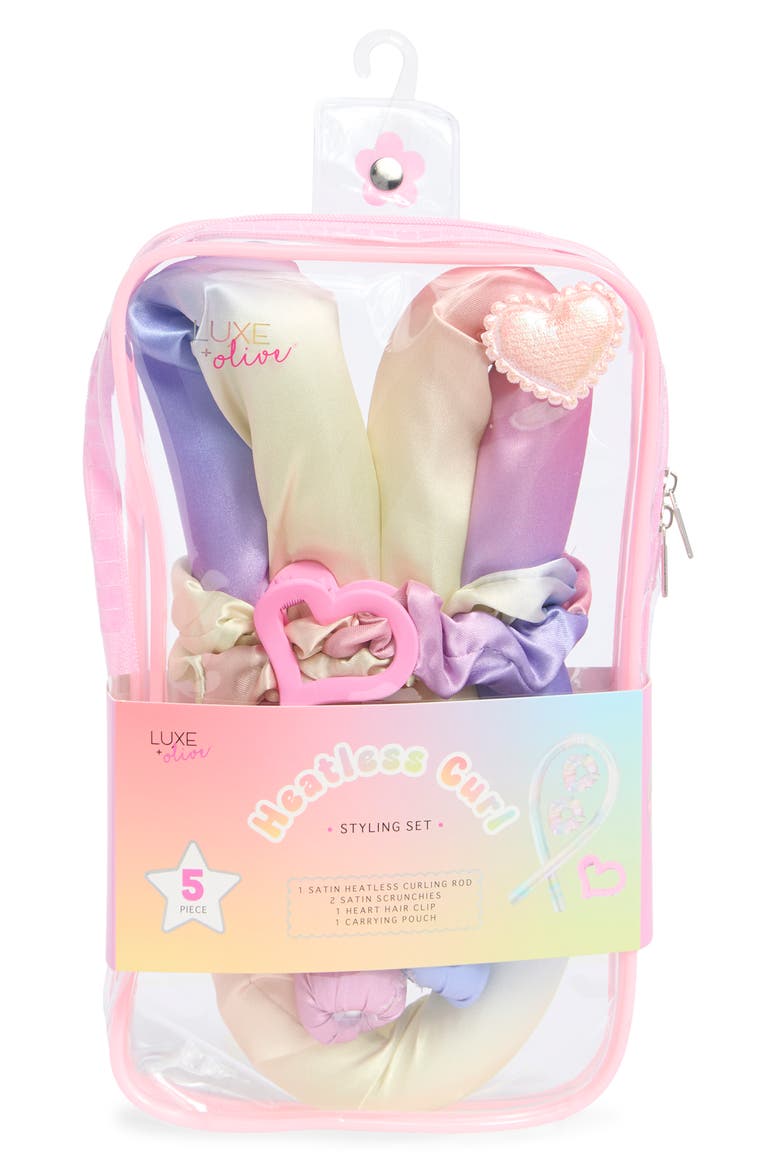 Heatless Curl Styling Set, Main, color, HOLOGRAPHIC