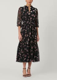 Shoshanna Cassidy Hudson Burnout Dress