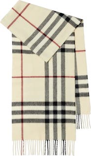 Burberry Giant Icon Check Cashmere Scarf