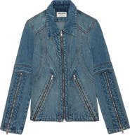 Zadig & Voltaire Bons Cotton Denim Jacket