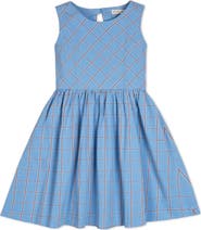 Hope & Henry Kids' Organic Stretch Poplin Button Back Party Dress