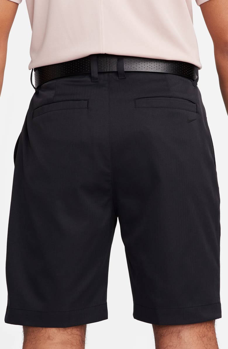 Nike Golf Dri-FIT 8-Inch Water Repellent Chino Golf Shorts, Alternate, color, Black/ Black