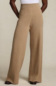 Lands' End Fine Gauge Cotton Sweater Pants