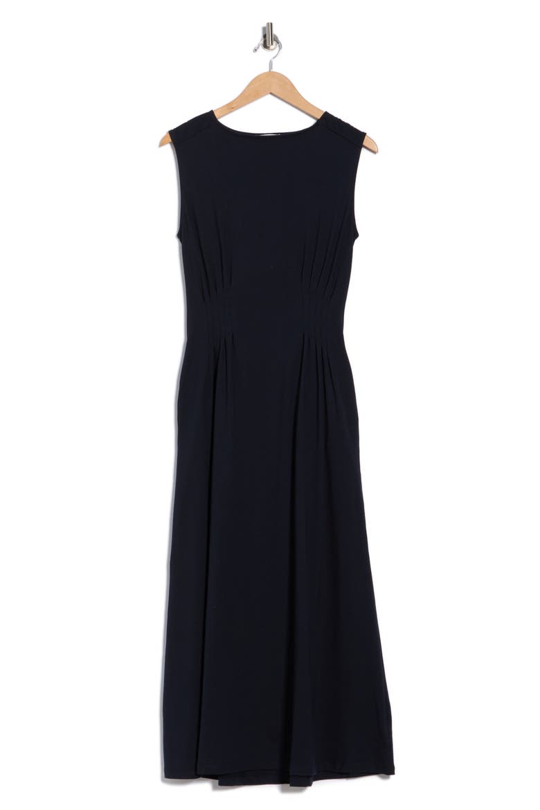 Boat Neck Sleeveless Dress, Alternate, color, SKY CAPTAIN
