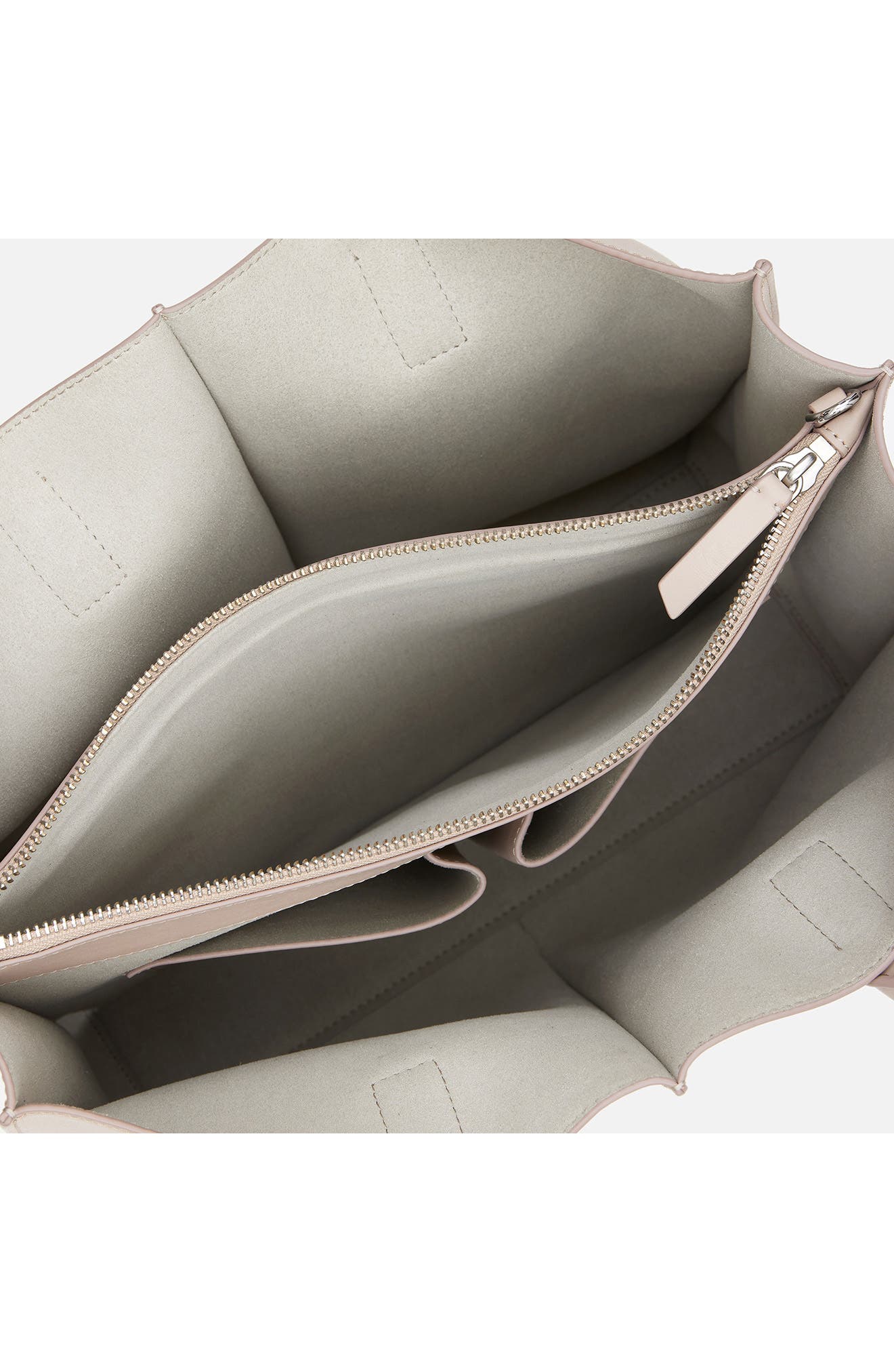 The Industry Leather Tote, Alternate, color, LIGHT TAUPE