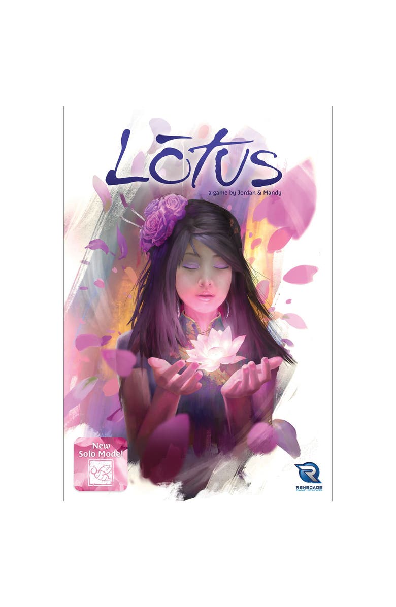 Renegade Game Studios Lotus Family Strategy Card Laying Game, Ages 8+, Alternate, color, 