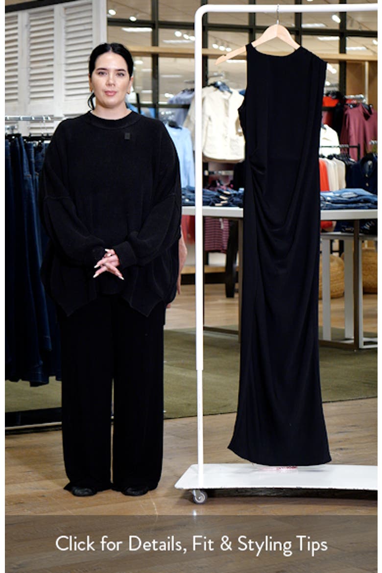 Keoni Asymmetric Neck Gown video