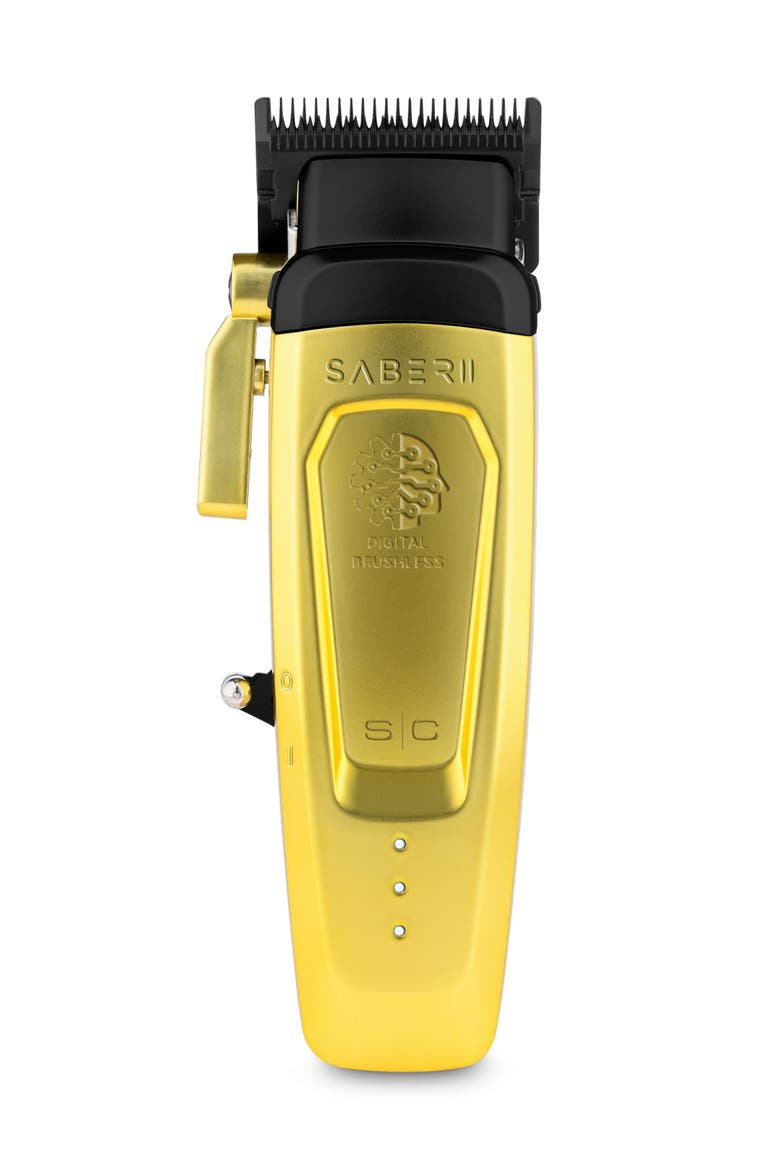 Saber 2 Professional Cordless Hair Clipper, Alternate, color, Gold