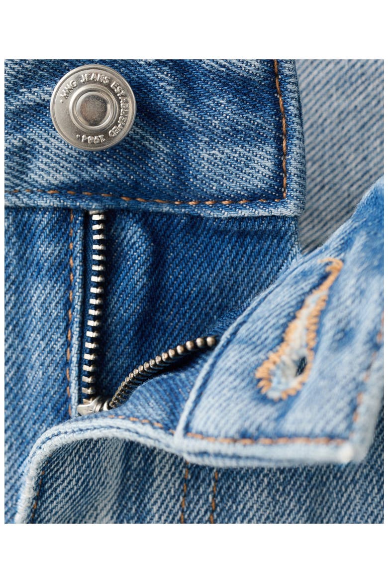 Mid Rise Straight Leg Jeans, Alternate, color, LIGHT BLUE