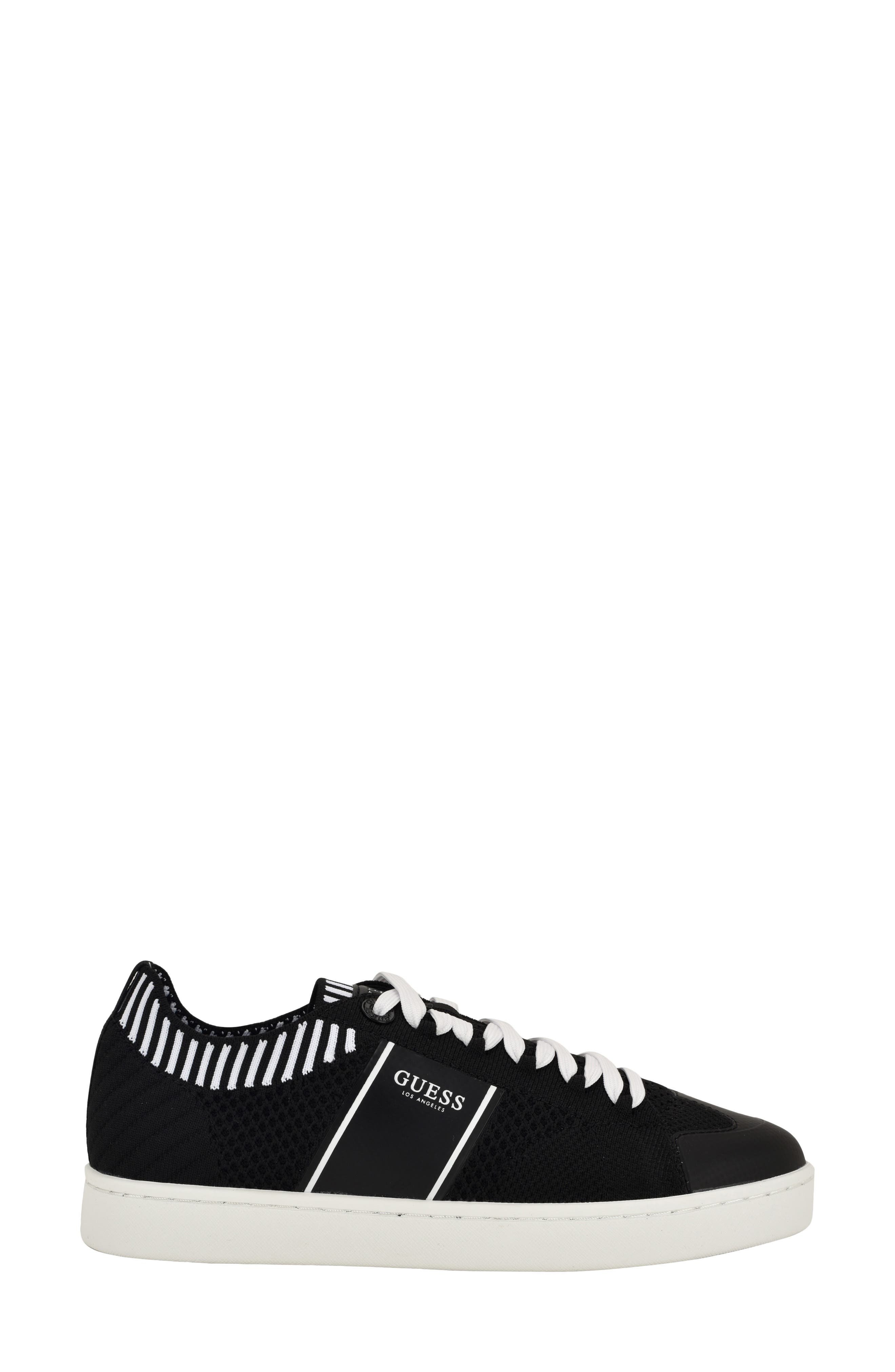 GUESS Rixie Low-Top Sneaker, Alternate, color, Black