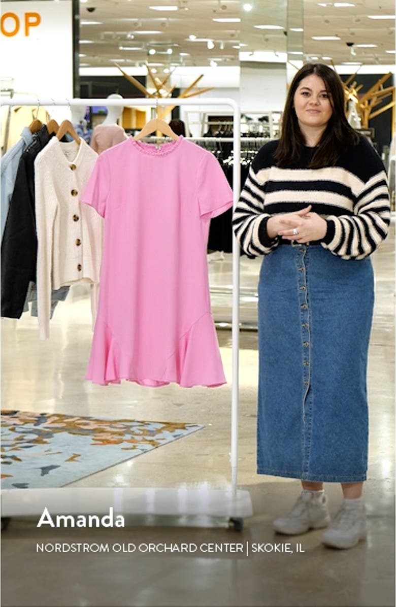 Ruffle Short Sleeve Dress, sales video thumbnail