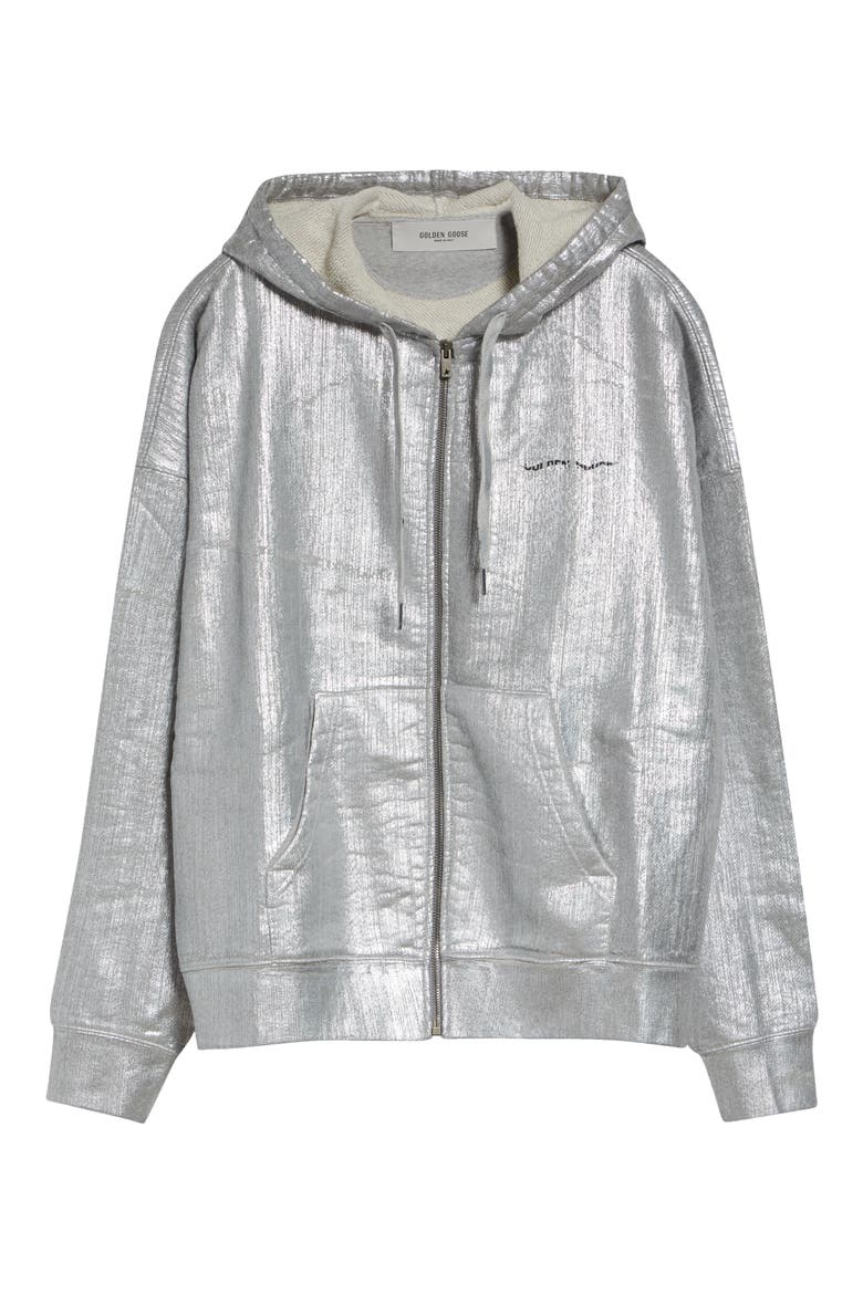 Gender Inclusive Journey Zip-Up Hoodie, Main, color, SILVER