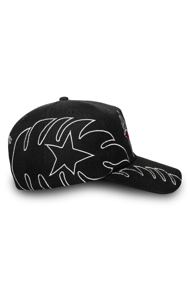 PLEASURES Afterlife Snapback Baseball Cap, Alternate, color, Black