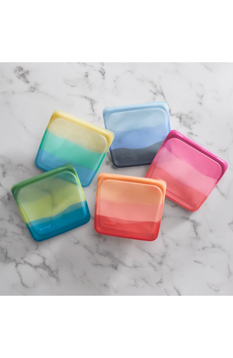 Stasher Reusable Silicone Stand-Up Bag, Alternate, color, 