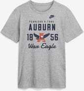 Nike Men's Nike Gray Auburn Tigers Legacy Stacked Established T-Shirt