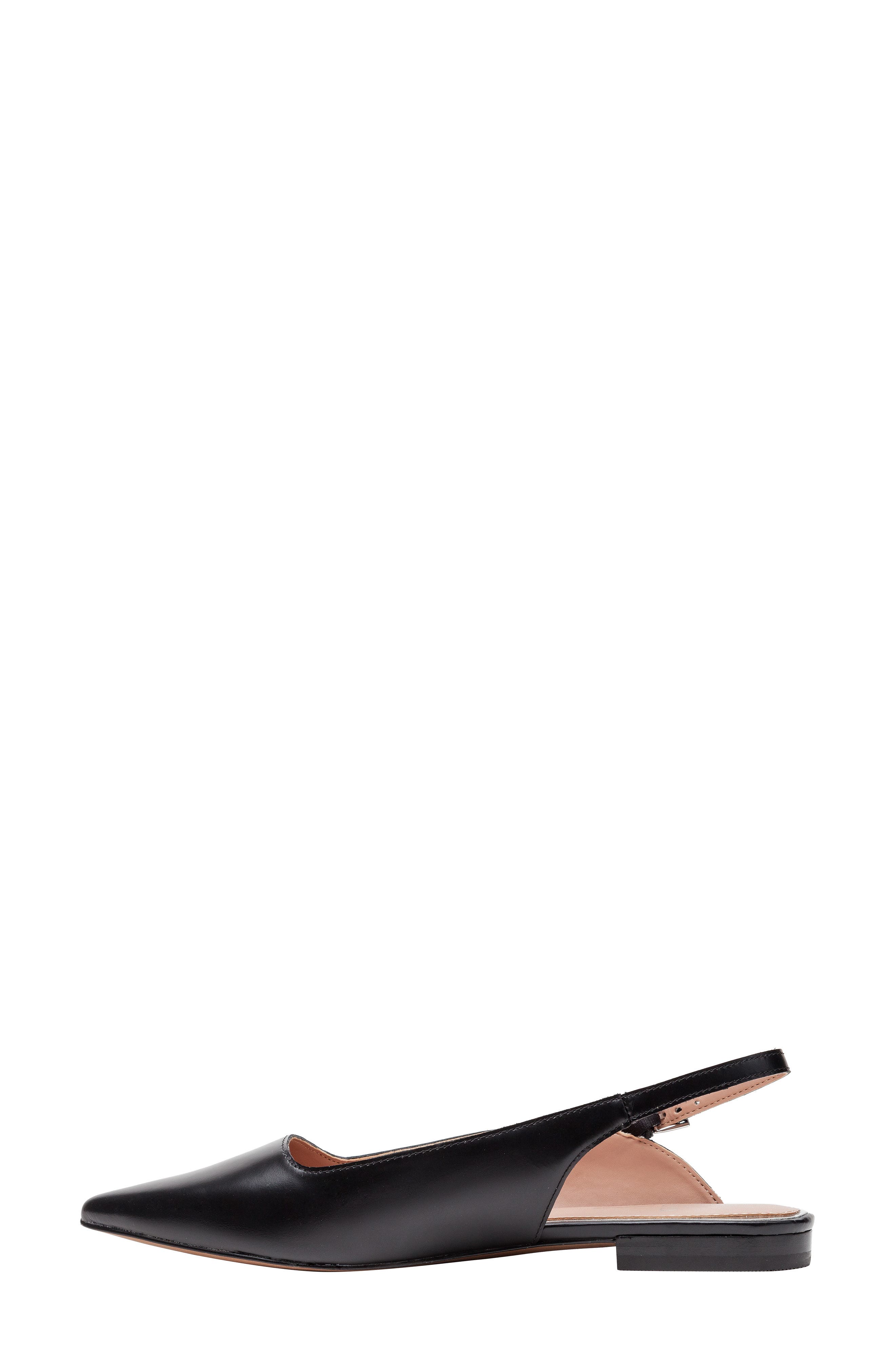 Linea Paolo Caia Pointed Toe Slingback Flat, Alternate, color, 