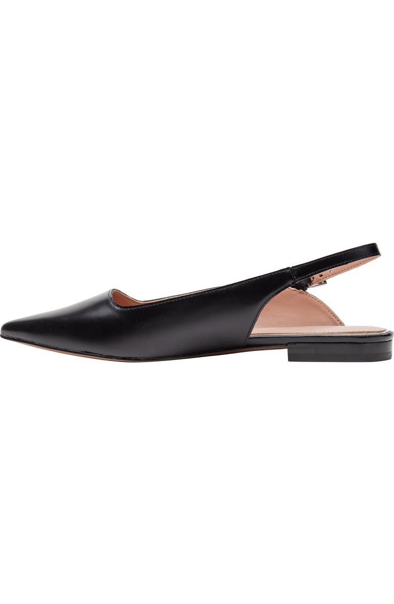 Linea Paolo Caia Pointed Toe Slingback Flat, Alternate, color,
