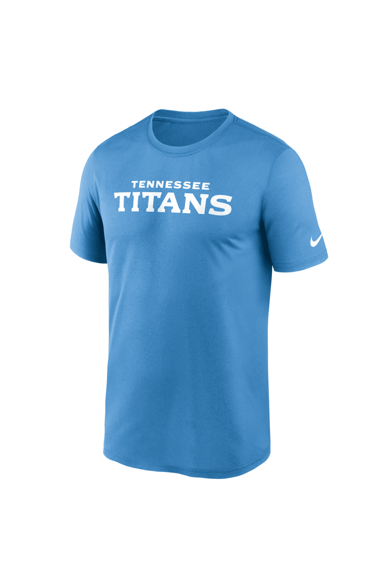 Men's Nike Light Blue Tennessee Titans Primetime Legend Wordmark Dri-FIT T-Shirt, Alternate, color, Light Blue