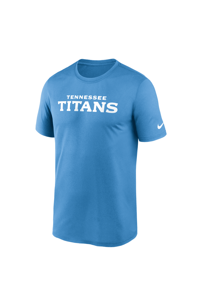 Nike Men's Nike Light Blue Tennessee Titans Primetime Legend Wordmark Dri-FIT T-Shirt, Alternate, color, Light Blue