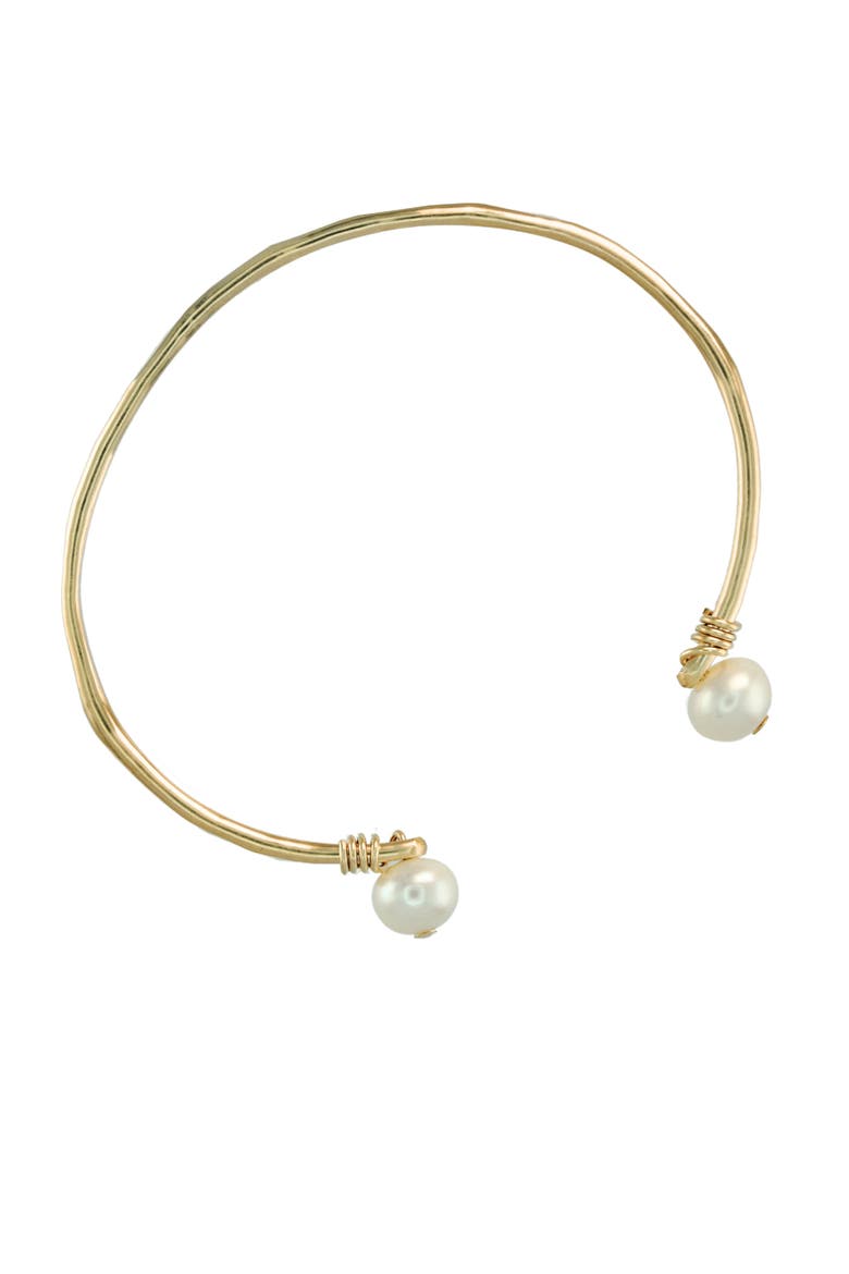 Vida Pearl Cuff, Alternate, color, 14K Gold Filled
