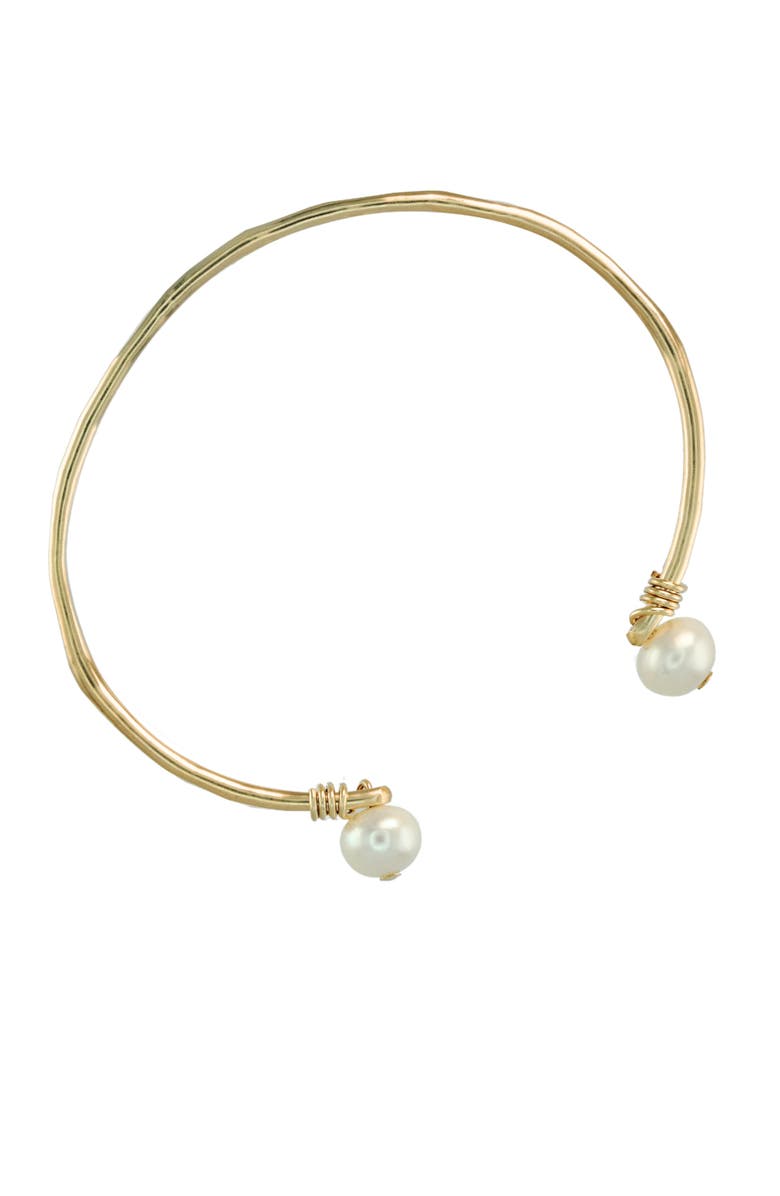 ALBISIA Vida Pearl Cuff, Alternate, color, 14K Gold Filled
