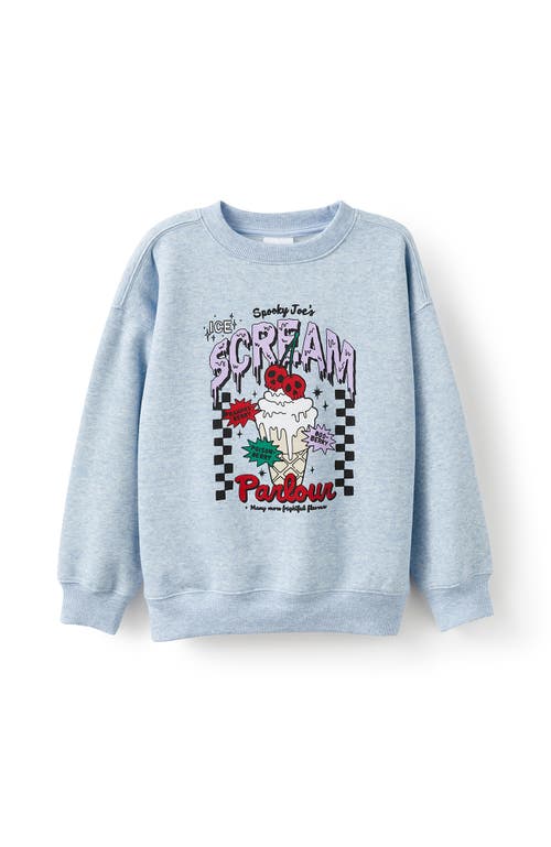 Cotton On Kids Kid's Sammy Oversized Crew In Blue