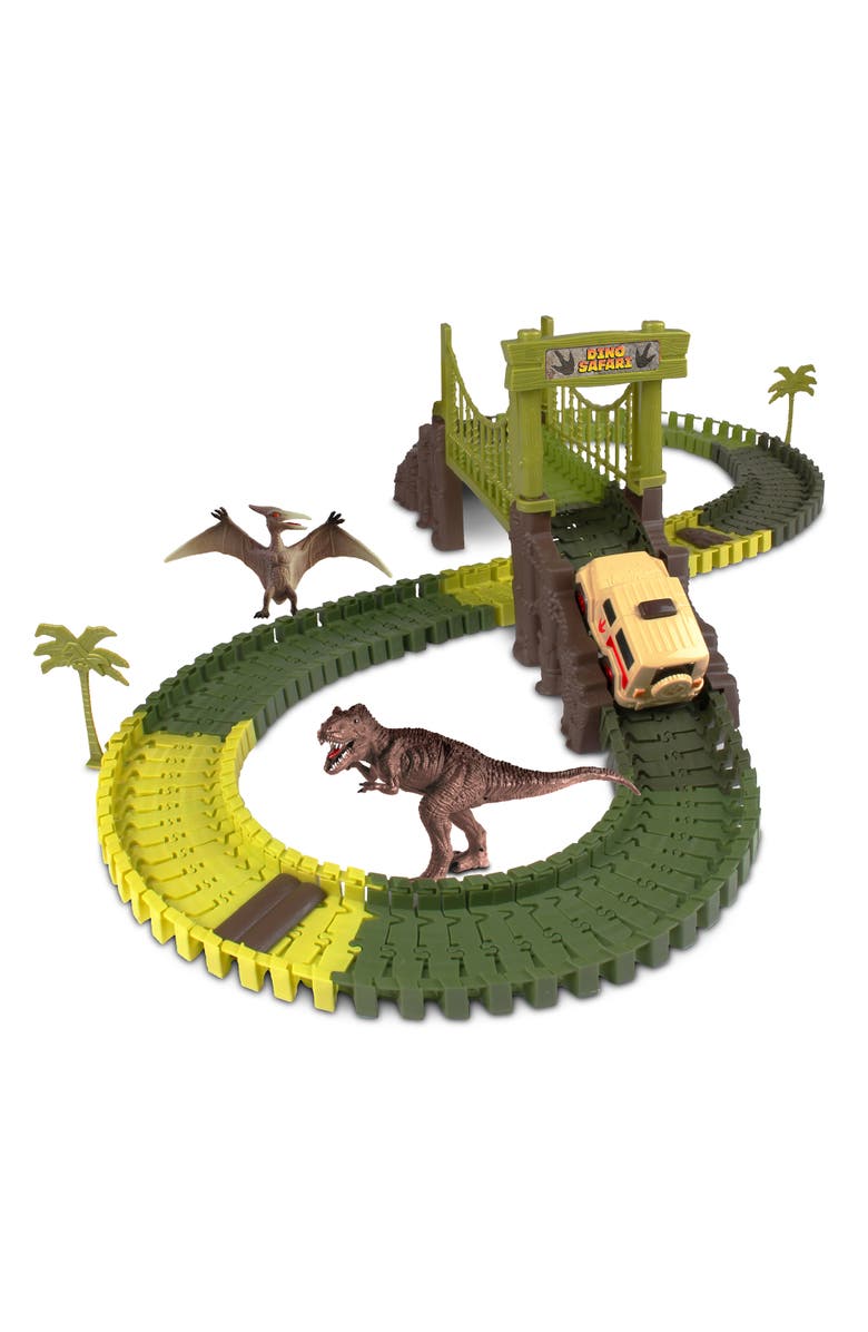 WowWorld Dino Safari Track Set, Main, color, Multicolored