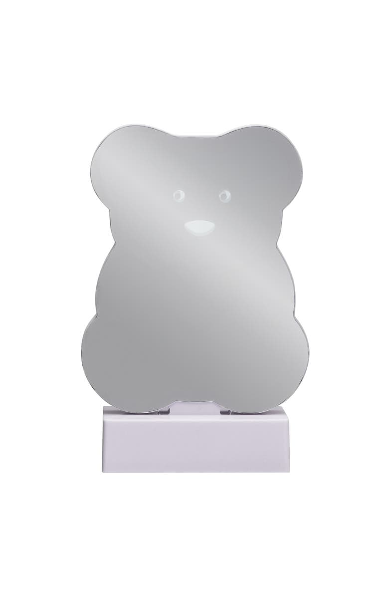 Northlight LED Lighted 3D Teddy Bear with Heart Infinity Mirror - 8", Alternate, color, 