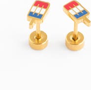 Pip Pop Patriotic Pop Stud Earrings