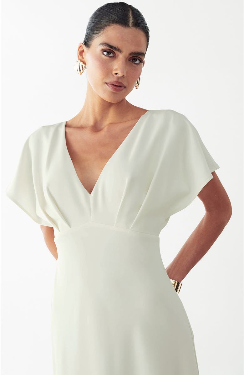 BWLDR Aura Maxi Dress, Alternate, color, Off White