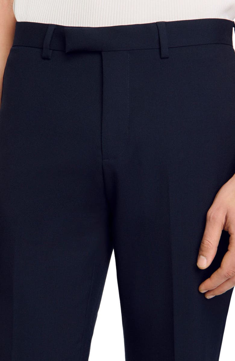 SANDRO Wool suit trousers, Alternate, color, 