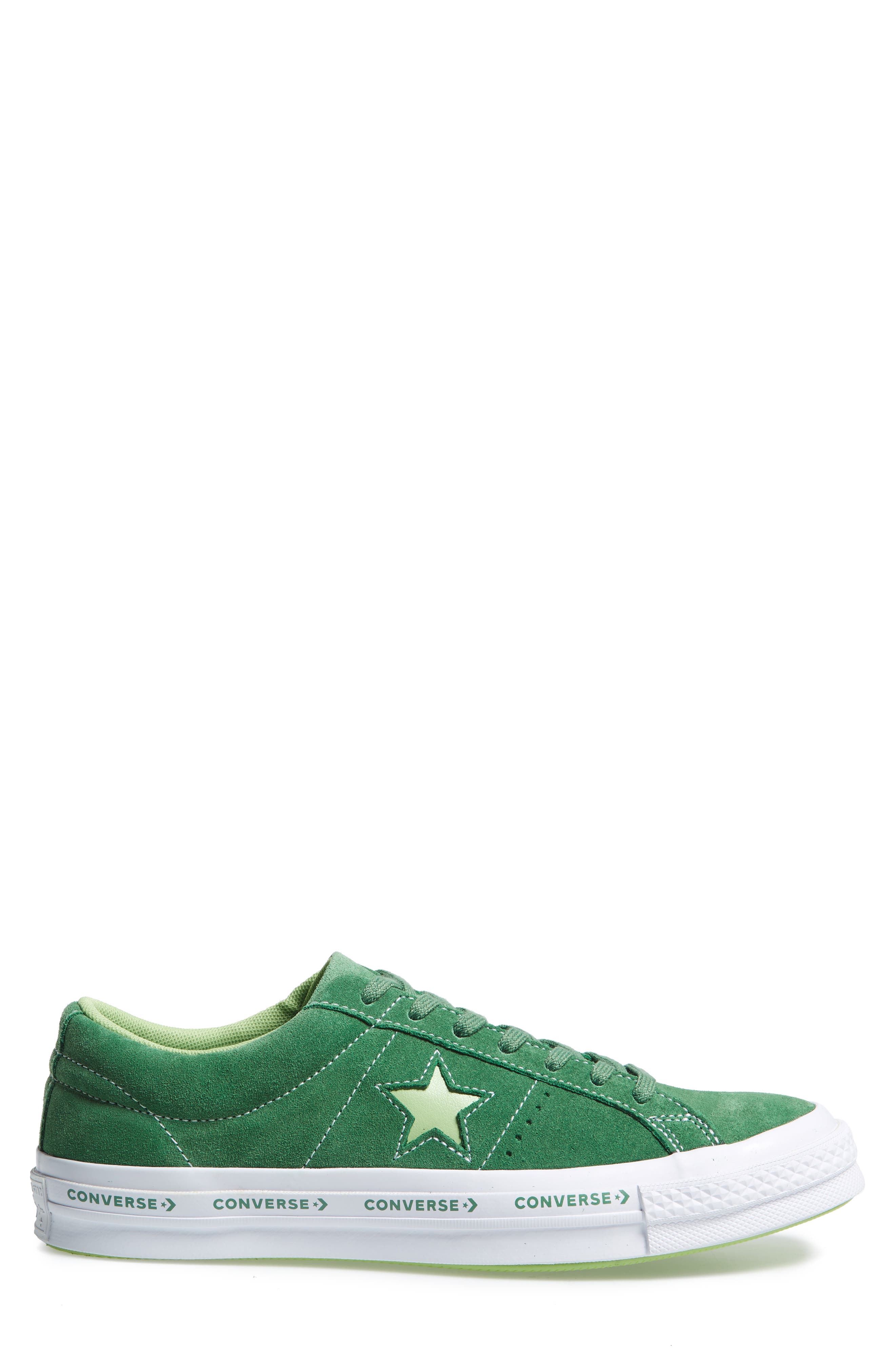 Converse Chuck Taylor<sup>®</sup> One Star Pinstripe Sneaker, Alternate, color, 