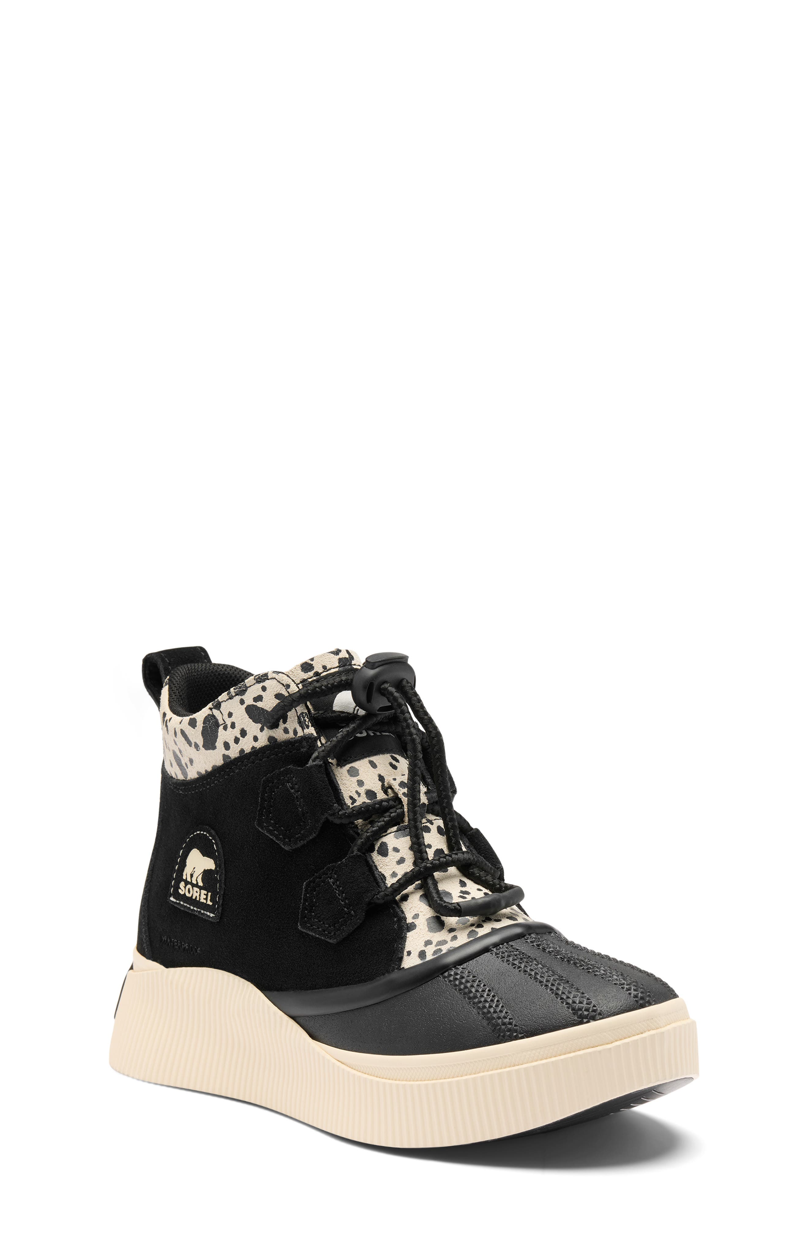 BLACK/ CHALK