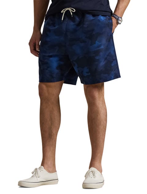 Big & Tall Printed Swim Trunks