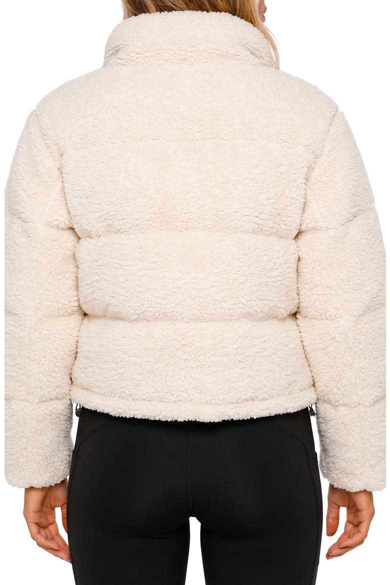 Amelia High Pile Fleece Jacket, Alternate, color, CRM