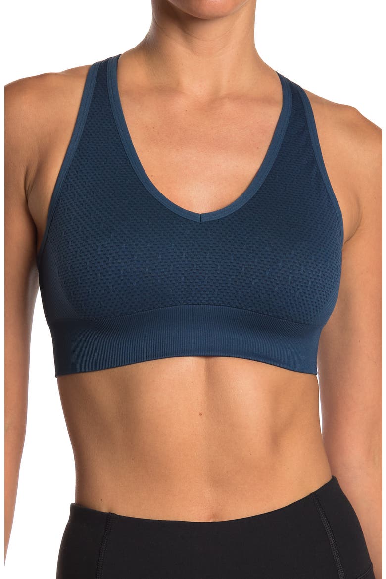 Aspire Seamless Bra, Main, color, BLUE INSIGNIA