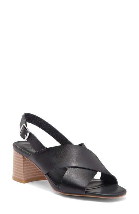Lyon Block Heel Slingback Sandal (Women)
