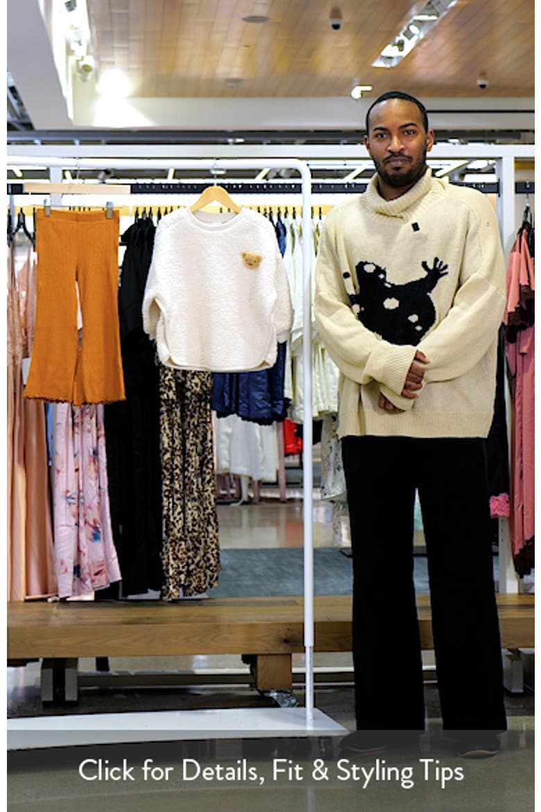 Kids' Fuzzy Fleece Sweatshirt & Rib Flare Leg Pants Set video