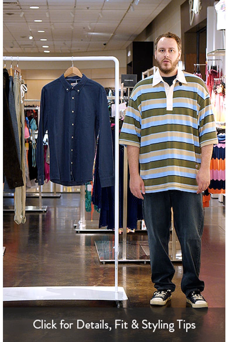 Better-than-Linen Hemp Blend Button-Up Shirt video