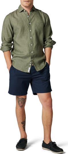 Coromandel Button-Up Linen Shirt