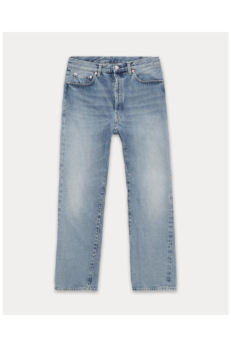 914 Sean Five Pocket Regular Fit Denim Pants, Main, color, Bleach Wash