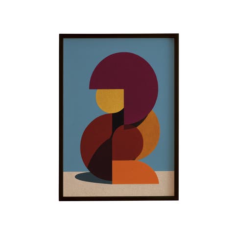 Form and Structure No. 10 Geometric Abstract Art Print
