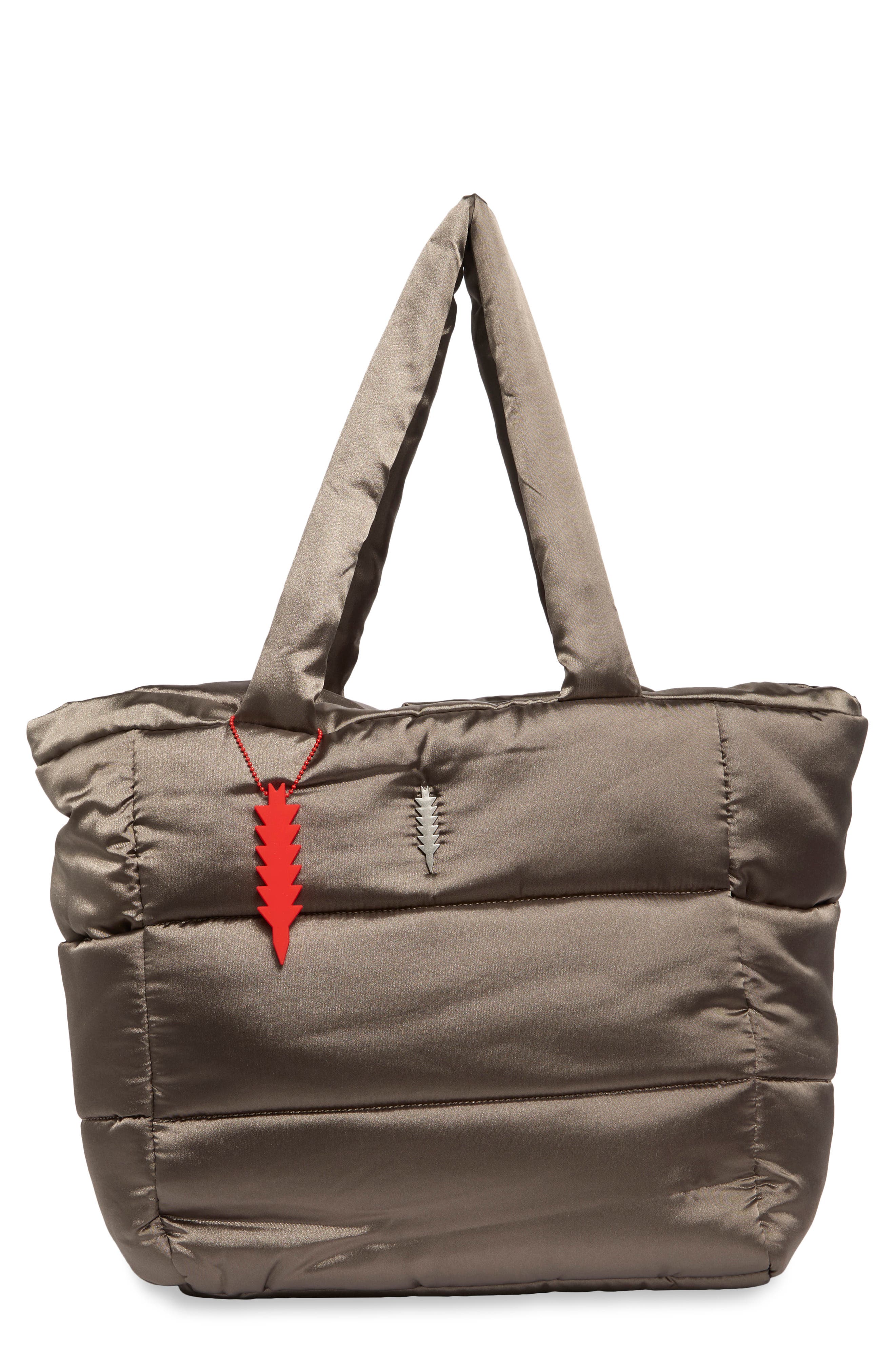 Quinn Textured Nylon Tote