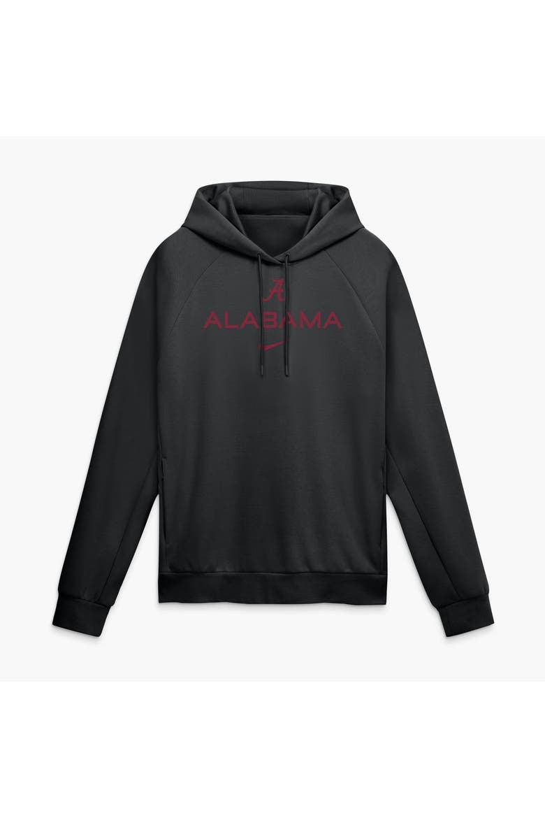 Men's Nike Black Alabama Crimson Tide Premium Performance Raglan Dri-FIT Hoodie, Main, color, Black
