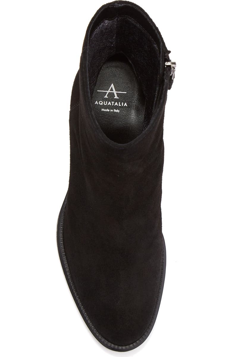 Aquatalia Bree Weatherproof Suede Bootie, Alternate, color,